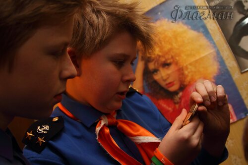 Квест в музее Советского быта в пятый день городского лагеря личностного роста 